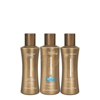 Brasil Cacau Brazilian ECO Keratin Kit Salon Professional Hair Smoother Treatment 110ml - MV hair and beauty