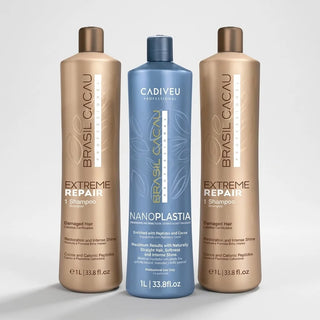 Brasil Cacau Hair Repair Trio Bundle - 3 products - MV hair and beauty