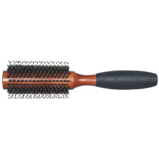 Bristle Brush With Black Plastic Round Handle - MV hair and beauty