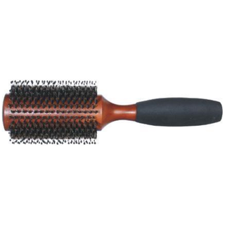 Bristle Brush With Black Plastic Round Handle - MV hair and beauty