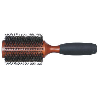Bristle Brush With Black Plastic Round Handle - MV hair and beauty