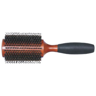 Bristle Brush With Black Plastic Round Handle - MV hair and beauty