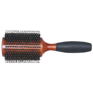 Bristle Brush With Black Plastic Round Handle - MV hair and beauty