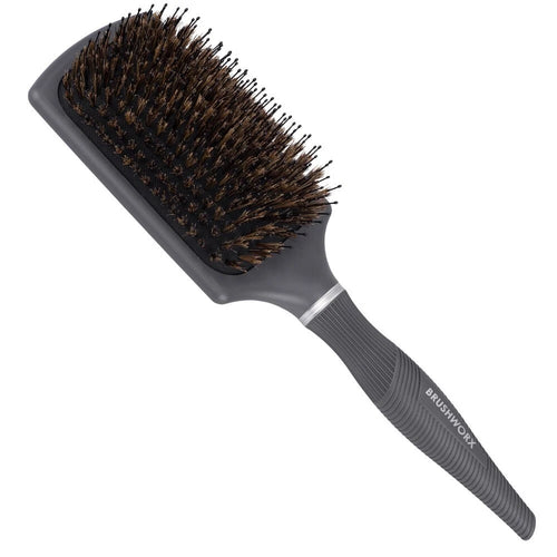 Brushworx Cascade Paddle Brush Mixed Boar Bristle - MV hair and beauty
