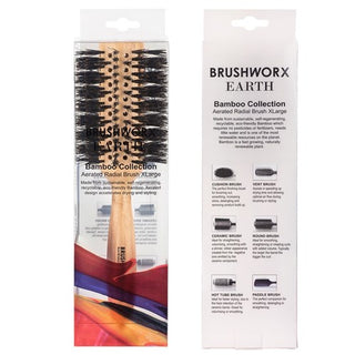 Brushworx Earth Bamboo Radial Brush Extra Large - MV hair and beauty