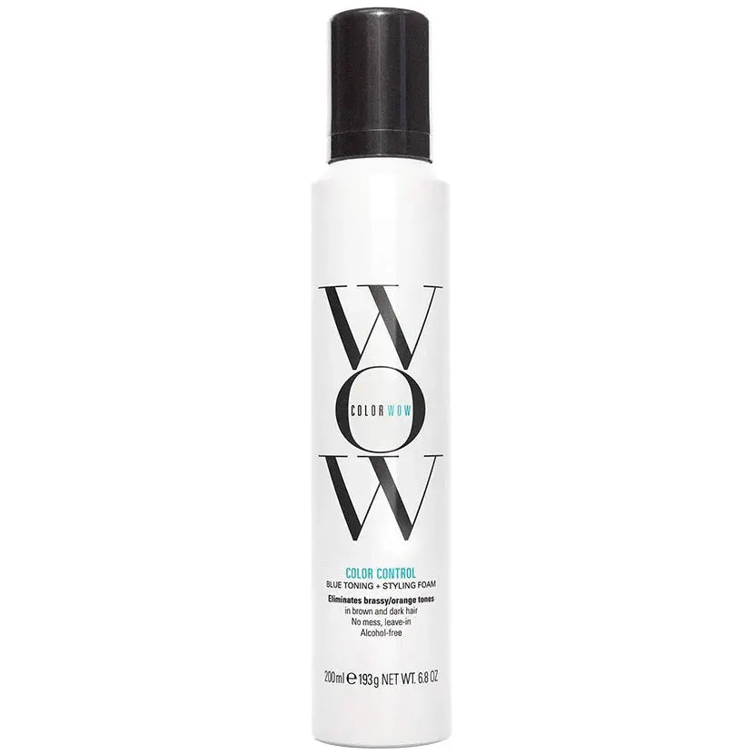 Color Wow Color Control Blue Toning + Styling Foam 200ml - MV hair and beauty