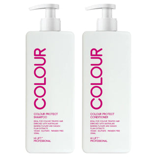 Hi Lift Colour Protect Shampoo & Conditioner Duo 350ml - MV hair and beauty