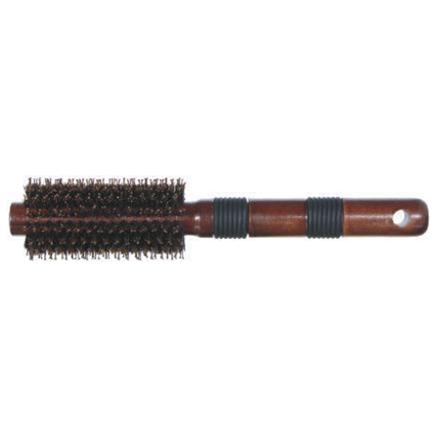 Dark Round Bristle Brush - MV hair and beauty