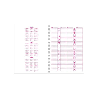 Dateline Professional Dateline Professional 4 Column Barber Appointment Book - MV hair and beauty