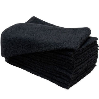 Dincer Professional Microfiber Towels Black 10pcs - MV hair and beauty
