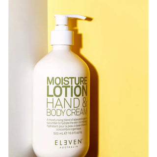 ELEVEN AUSTRALIA MOISTURE LOTION HAND & BODY CREAM 500ml - MV hair and beauty