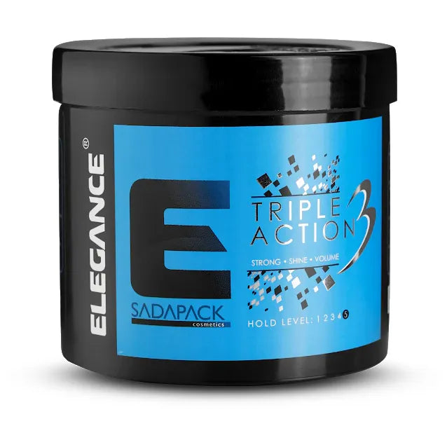 Elegance Triple Action Gel Blue 1kg - MV hair and beauty