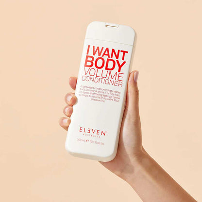 Eleven Australia I Want Body Volume Conditioner 300ml - MV hair and beauty
