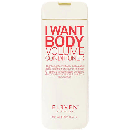 Eleven Australia I Want Body Volume Conditioner 300ml - MV hair and beauty