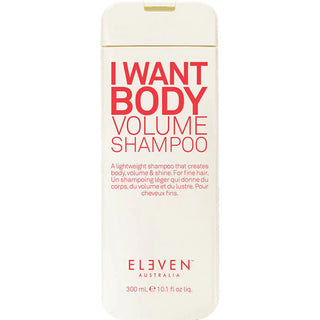 Eleven Australia I Want Body Volume Shampoo 300ml - MV hair and beauty