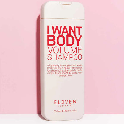 Eleven Australia I Want Body Volume Shampoo 300ml - MV hair and beauty
