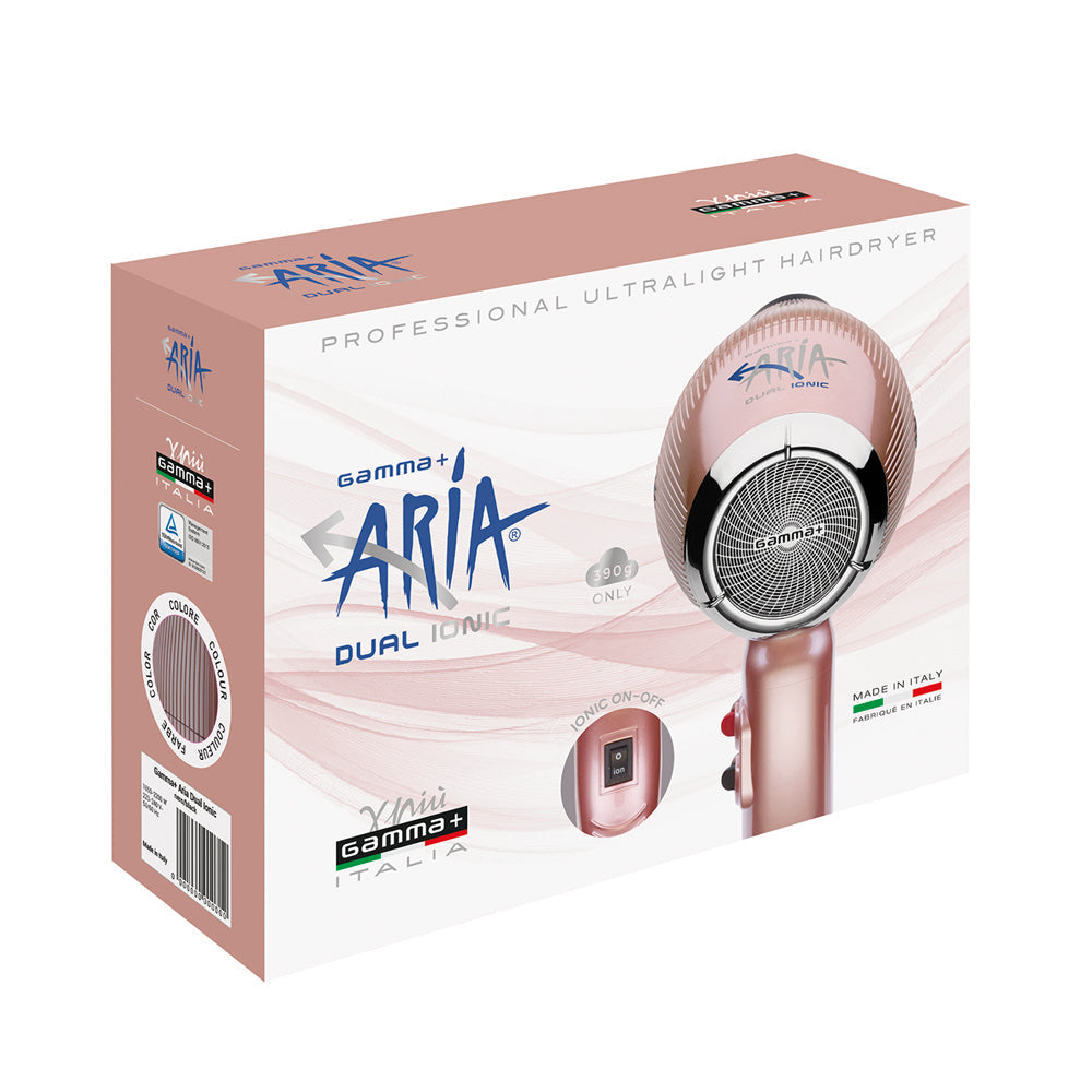 Gamma+ Aria Dual Ionic Hair Dryer - MV hair and beauty