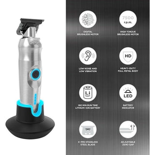 Gamma+ Cyborg Professional Metal Trimmer - MV hair and beauty