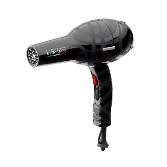 Gamma+ L’Italiano Black Hairdryer 2000W - MV hair and beauty