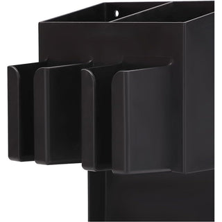 Hair Clipper, Scissors & Hair Dryer Holder (Black) - MV hair and beauty