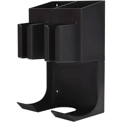 Hair Clipper, Scissors & Hair Dryer Holder (Black) - MV hair and beauty