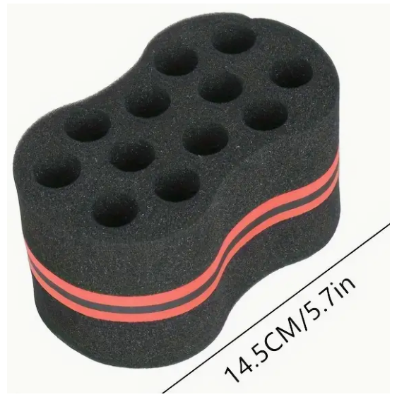Afro Hair Sponge Flat - MV hair and beauty