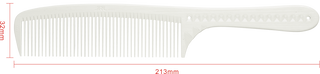 JRL Blending Comb 8.5" - White J203 - MV hair and beauty