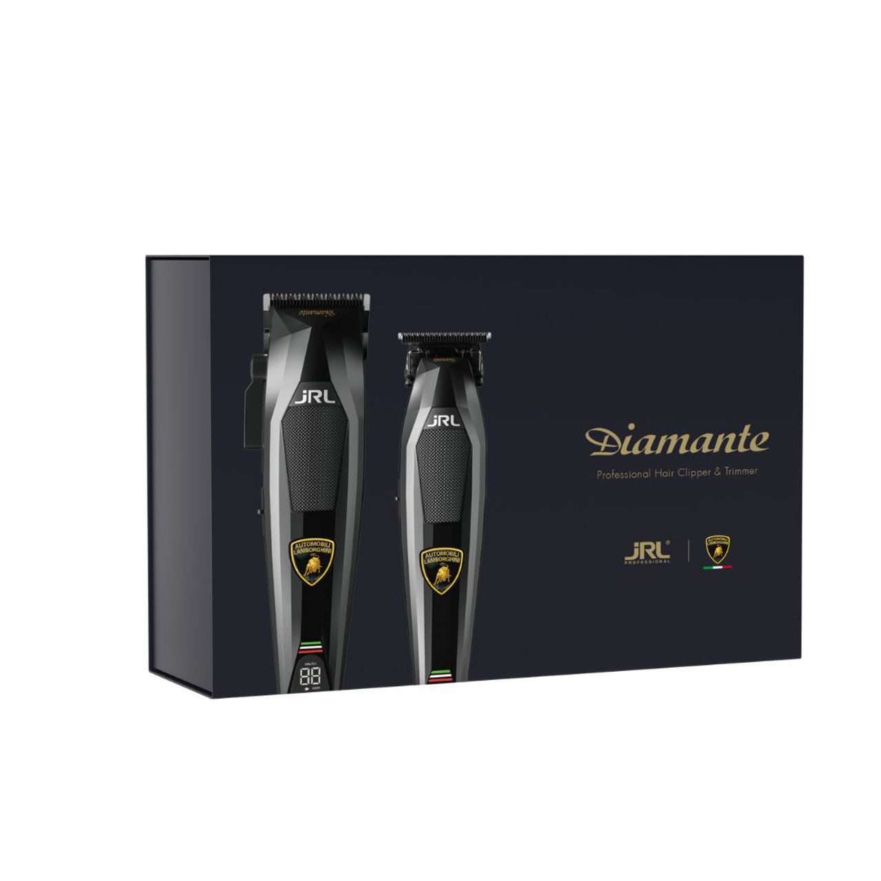 JRL x Lamborghini Diamante Clipper & Trimmer Duo | Black - MV hair and beauty
