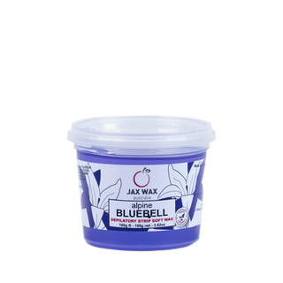 Jax Wax Alpine Bluebell Strip Wax Trial Tub 250ml - MV hair and beauty