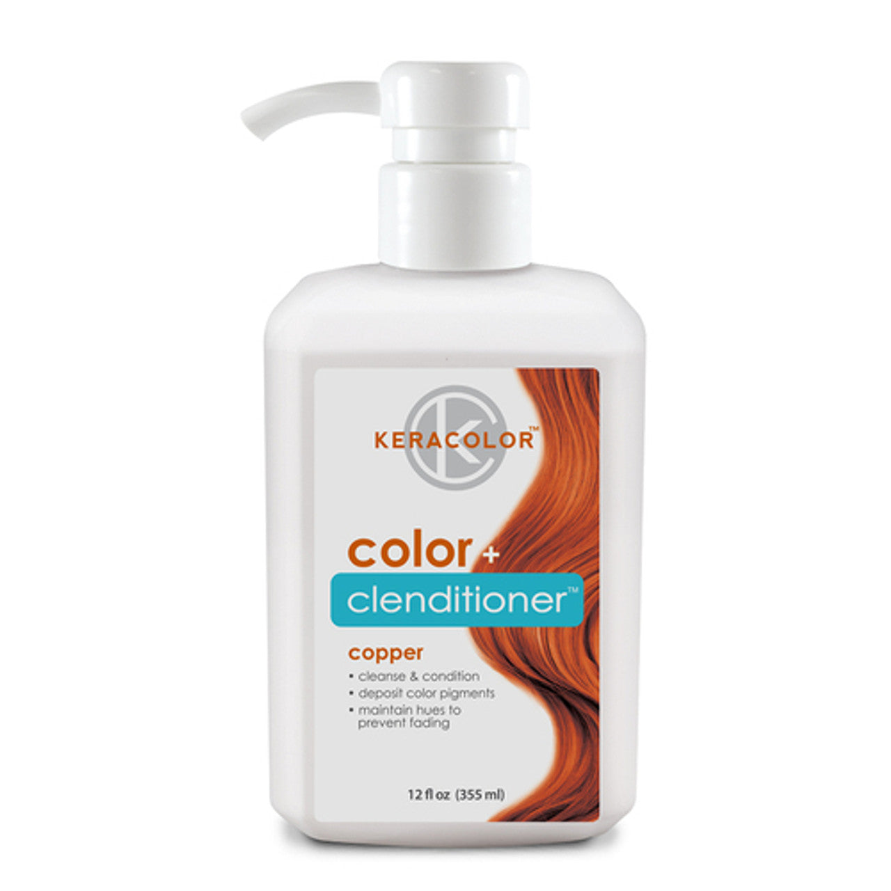 Keracolor Color Clenditioner Colour Shampoo Copper 355ml - MV hair and beauty