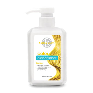 Keracolor Color Clenditioner Colour Shampoo Lemon 355ml - MV hair and beauty