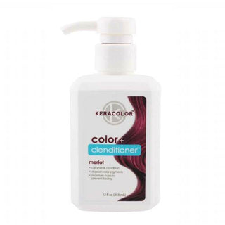 Keracolor Color Clenditioner Colour Shampoo Merlot 355ml - MV hair and beauty