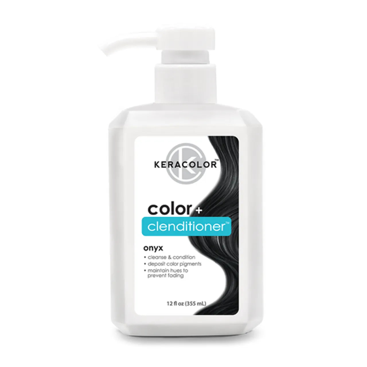 Keracolor Color Clenditioner Colour Shampoo Onyx 355ml - MV hair and beauty