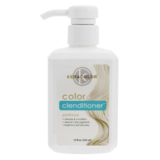 Keracolor Color Clenditioner Colour Shampoo Platinum 355ml - MV hair and beauty