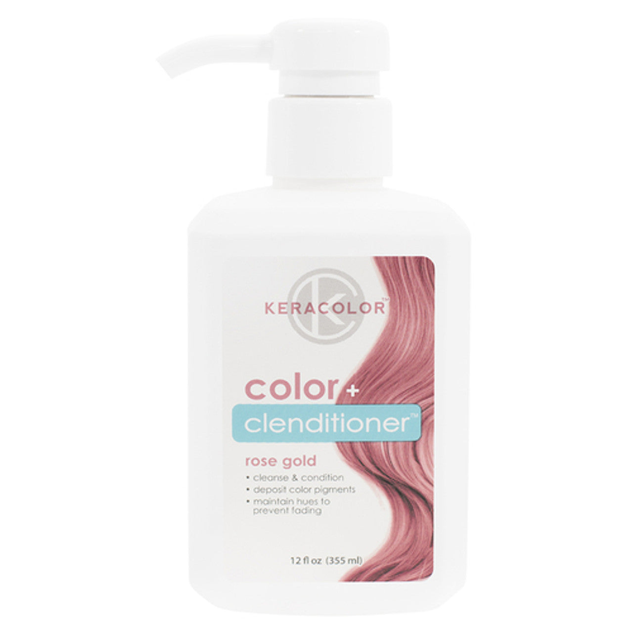 Keracolor Color Clenditioner Colour Shampoo Rose Gold 355ml - MV hair and beauty