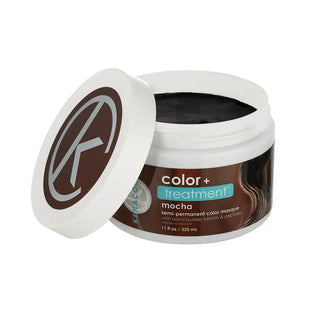 Keracolor Color Treatment Semi-Permanent Colour Hair Masque 325ml - Mocha - MV hair and beauty