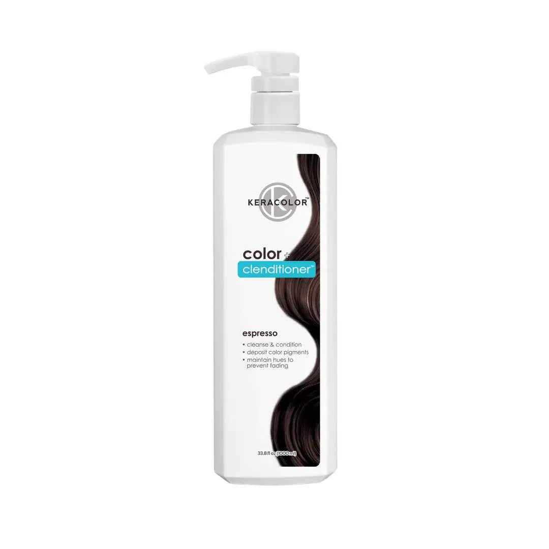 Keracolor Colour + Clenditioner 1000ml - Espresso - MV hair and beauty