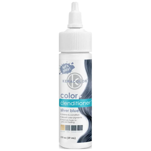 Keracolor Colour + Clenditioner Silver Blue - 59ml - MV hair and beauty