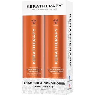 Keratherapy Colour Protect Shampoo & Conditioner Duo 300ml - MV hair and beauty