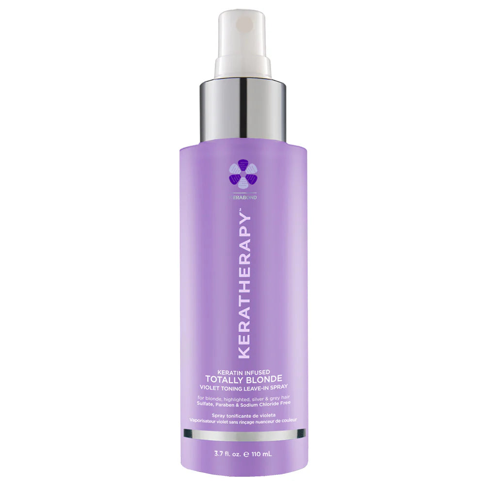 Keratherapy Totally Blonde Violet Toning Leave In Spary 110m - MV hair and beauty
