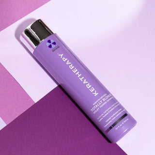 Keratherapy Totally Blonde Violet Toning Shampoo 300ml - MV hair and beauty