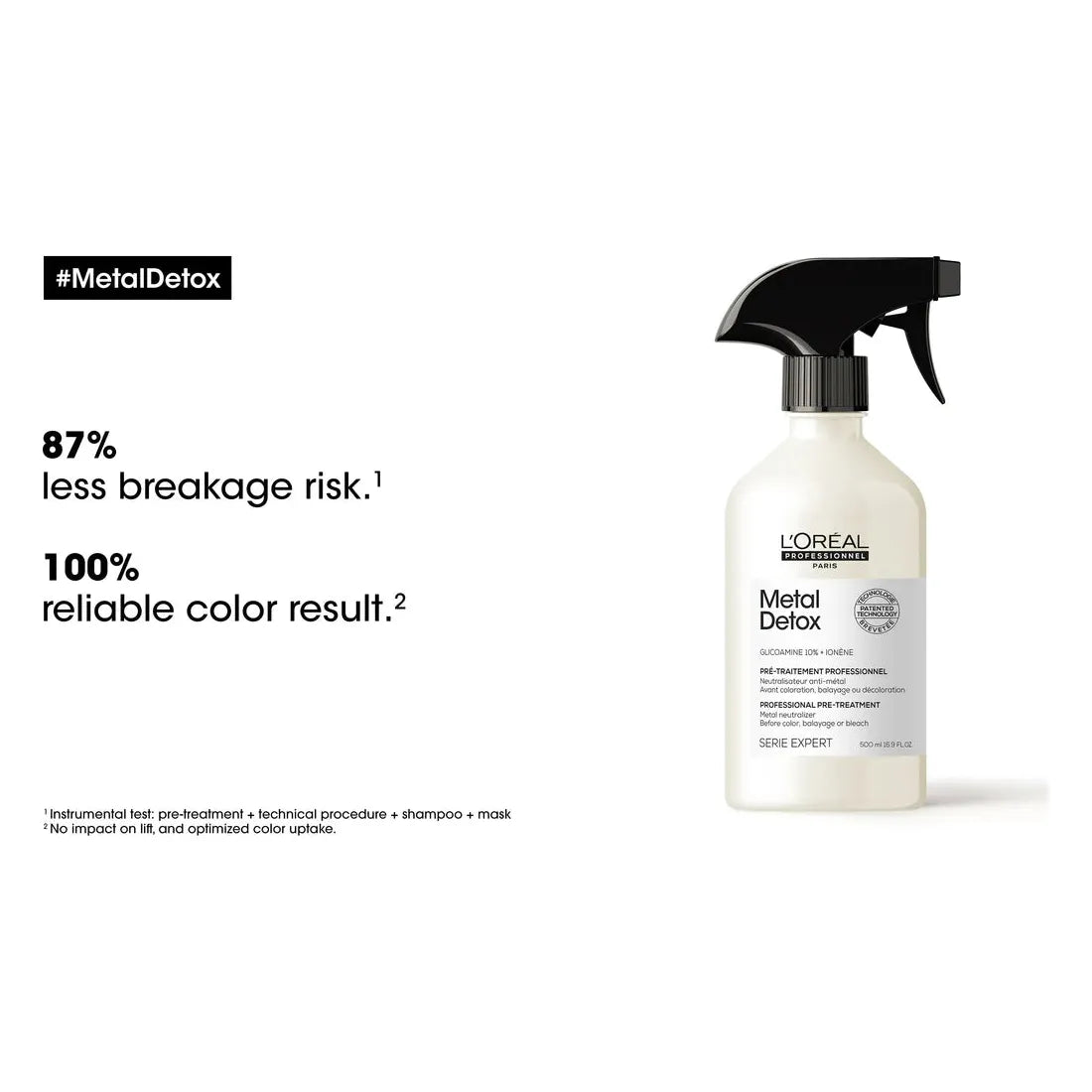 L'Oréal Professionnel Metal Detox Treatment Spray 500ml - MV hair and beauty