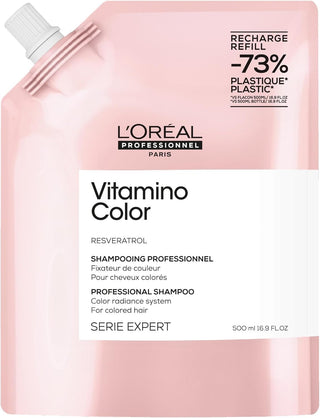 L’Oréal Professionnel Vitamino Color Shampoo Refill 500ml - MV hair and beauty