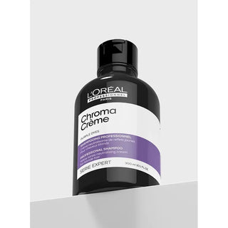 L'Oreal Professional Serie Expert Chroma Creme Purple Shampoo 300ml - MV hair and beauty