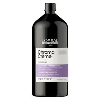 L'Oreal Professionnel Chroma Creme Purple Dye Shampoo 1500ml - MV hair and beauty