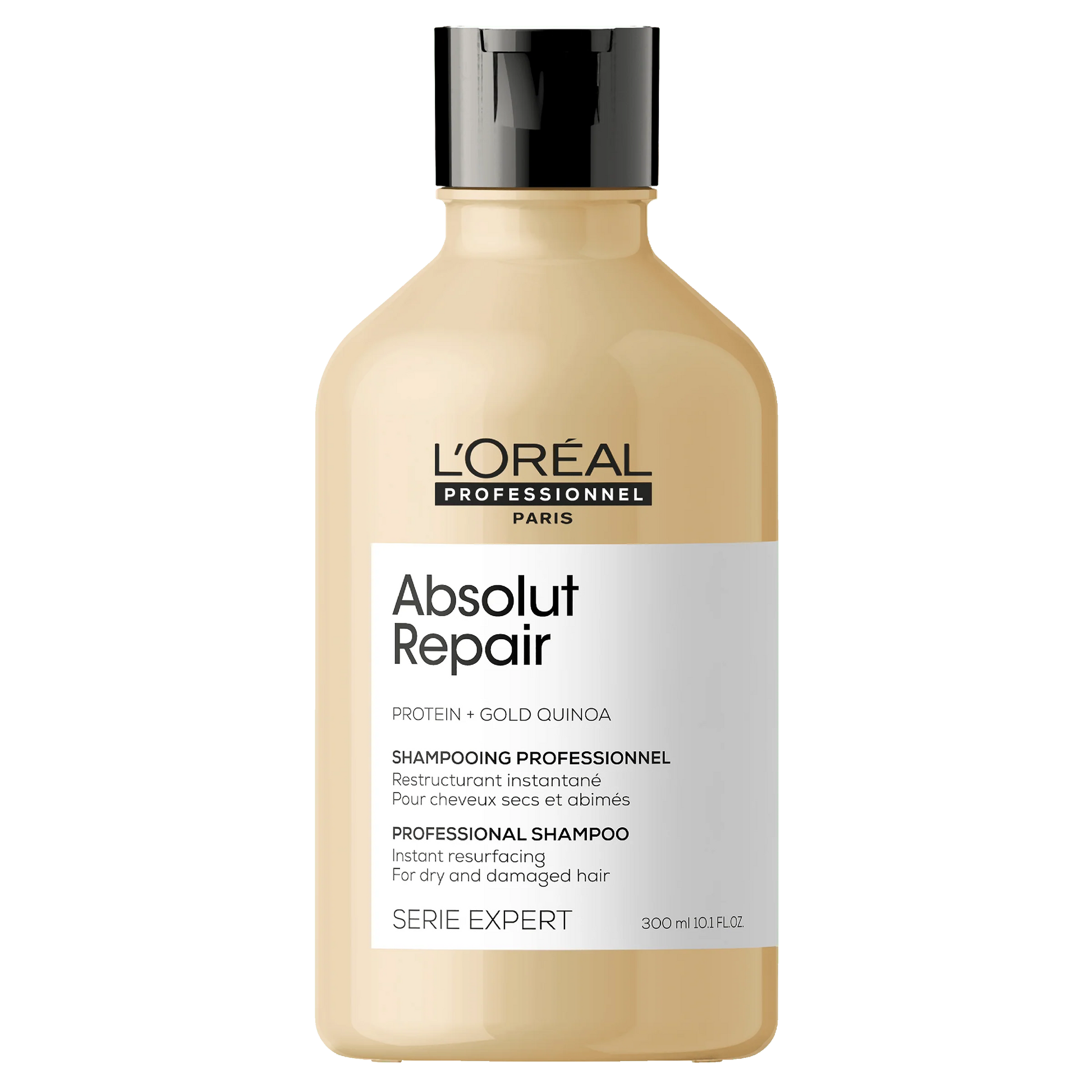 L'Oreal Professionnel Serie Expert Absolut Repair Gold Quinoa & Protein Shampoo 300ml - MV hair and beauty