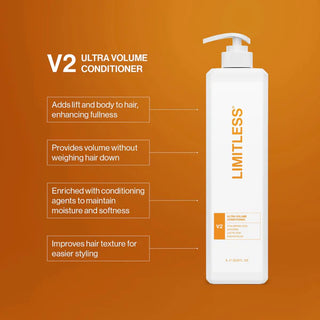 Limitless V2 Ultra Volume Conditioner 1L - MV hair and beauty