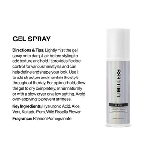 Limitless Gel Spray 200ml - MV hair and beauty