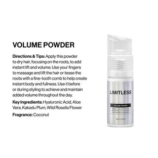 Limitless Volume Powder 12g - MV hair and beauty