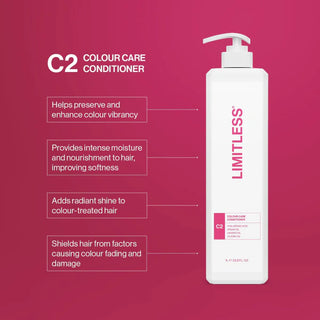 Limitless C2 Colour Care Conditioner 1L - MV hair and beauty
